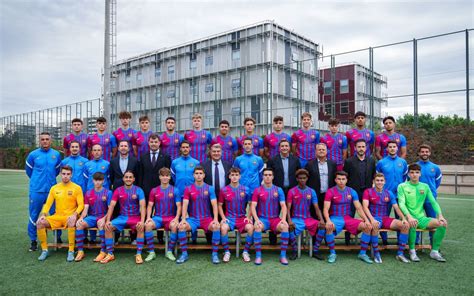 plantilla juvenil a barcelona